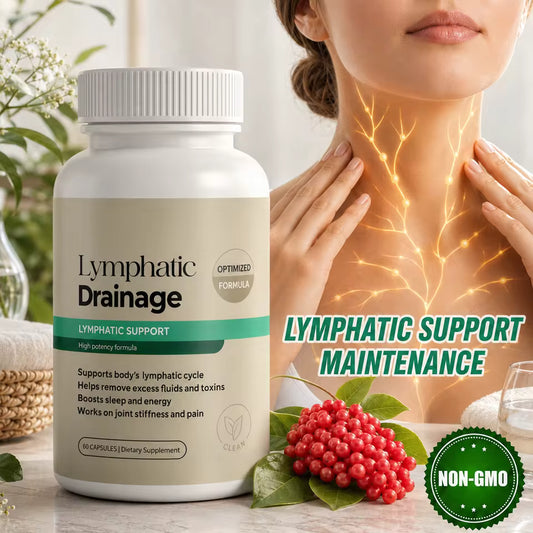 New Maximum Potency Formula - Lymphatic Drainage Capsules